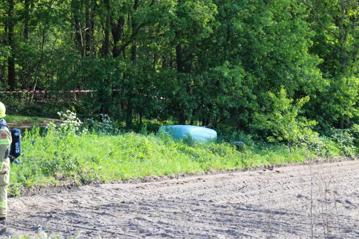 Meerdere vaten met vermoedelijk drugsafval aangetroffen in bos