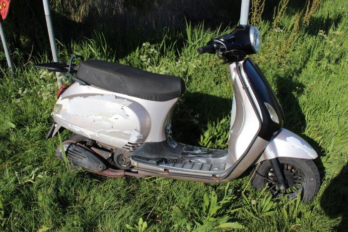 Gewonde bij aanrijding met scooter