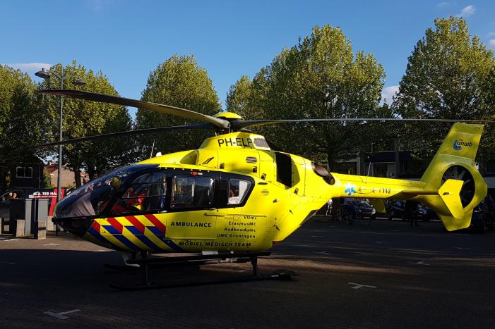 Man gewond na val van trap