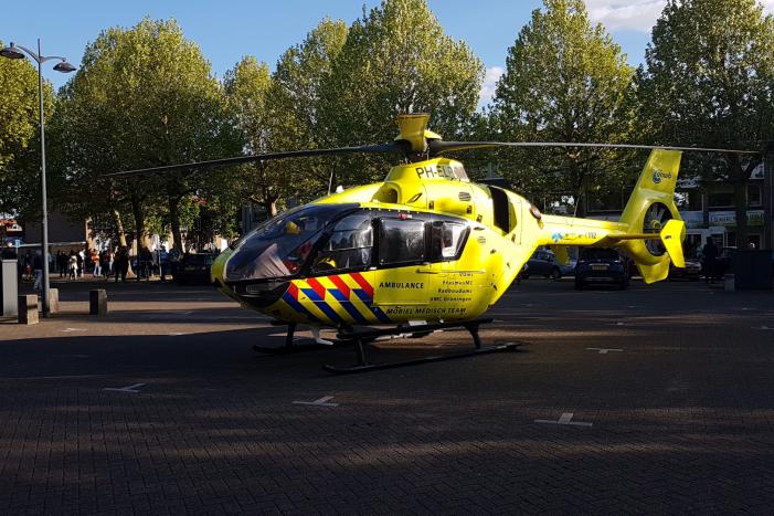 Man gewond na val van trap