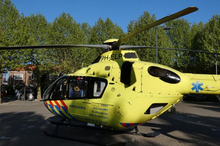 Man gewond na val van trap