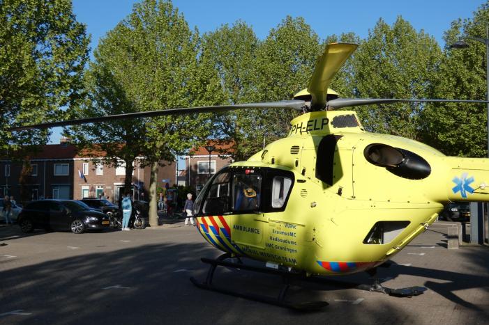 Man gewond na val van trap