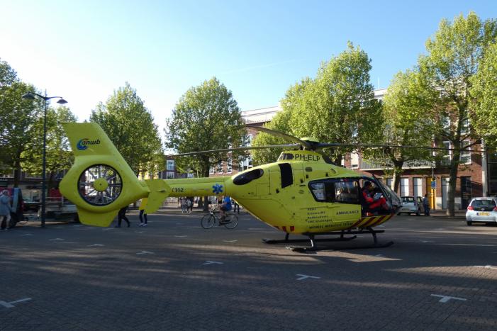 Man gewond na val van trap