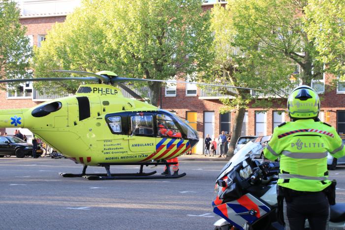 Man gewond na val van trap