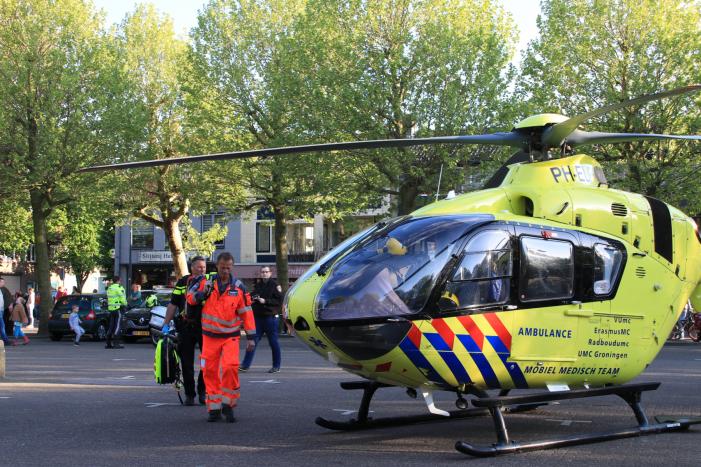 Man gewond na val van trap