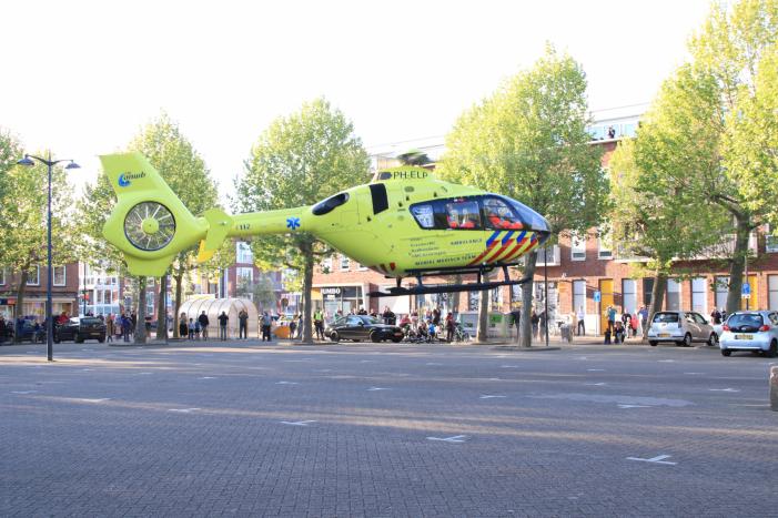 Man gewond na val van trap