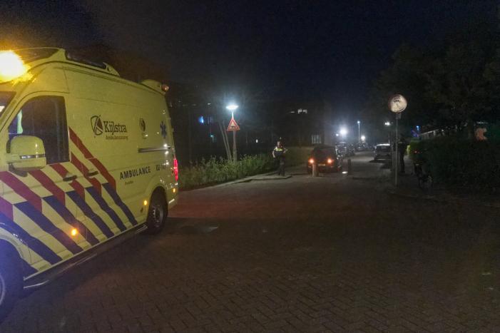 Automobilist botst tegen paal