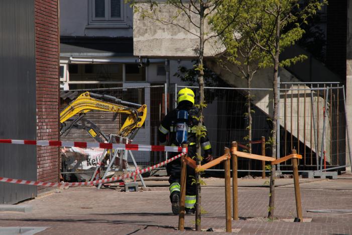 Gasleiding gesprongen bij graafwerkzaamheden SugarCity
