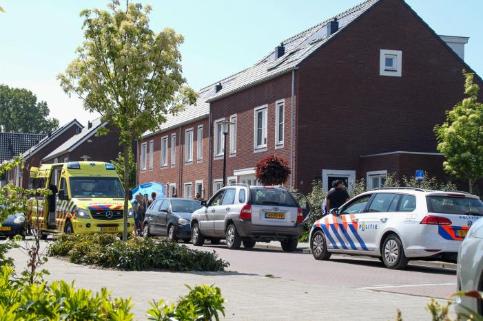 Persoon gewond na val met scooter