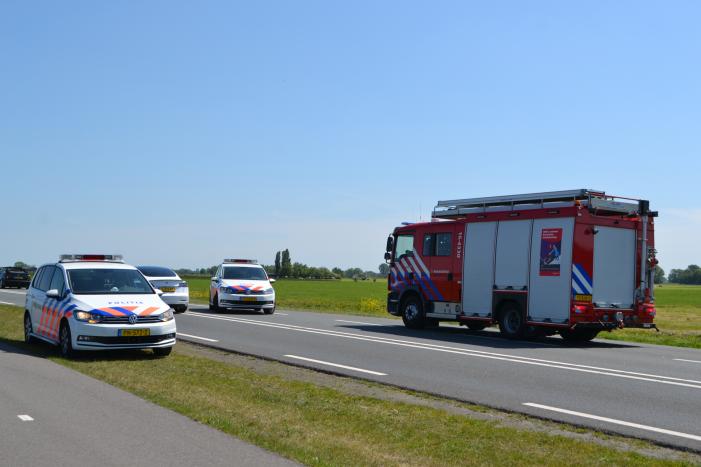 Grote zoekactie na gevonden rollator langs sloot