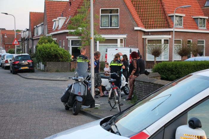 Scooterrijder gewond na aanrijding