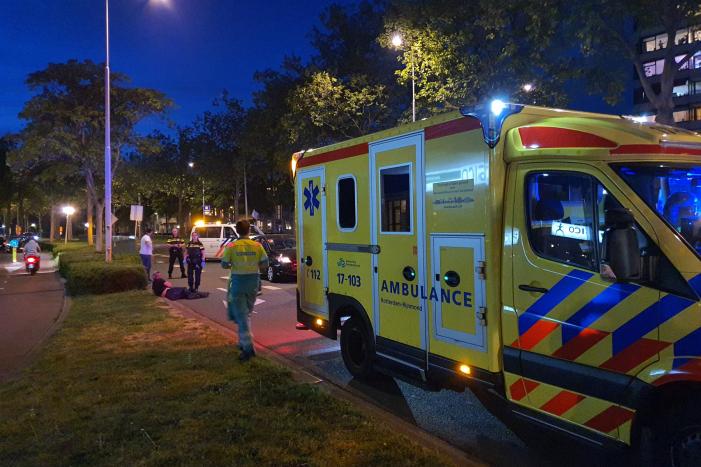 Gewonde bij kop-staart aanrijding