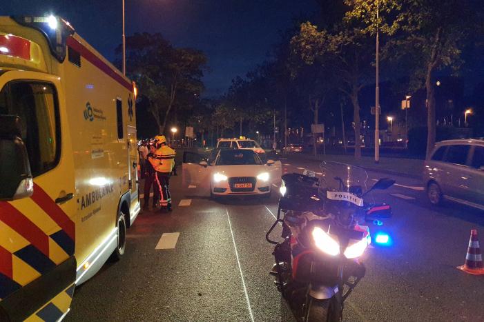 Gewonde bij kop-staart aanrijding