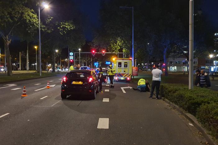 Gewonde bij kop-staart aanrijding