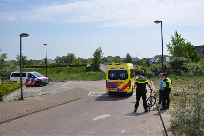 Fietser gewond na val