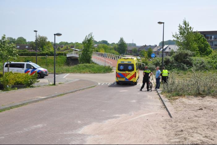 Fietser gewond na val