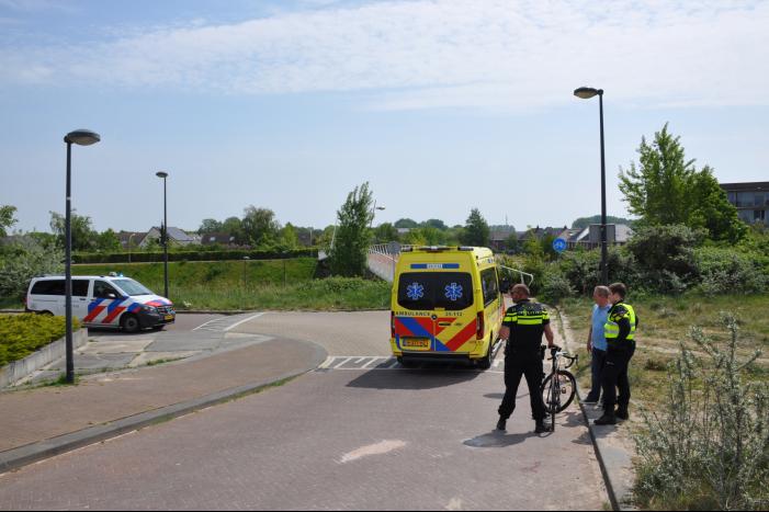 Fietser gewond na val