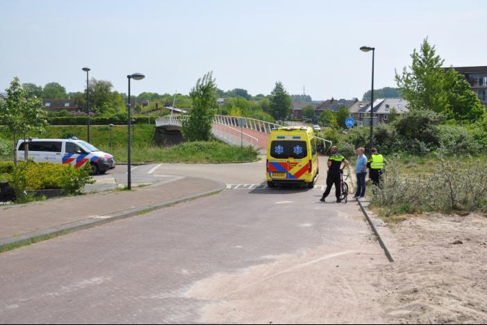 Fietser gewond na val