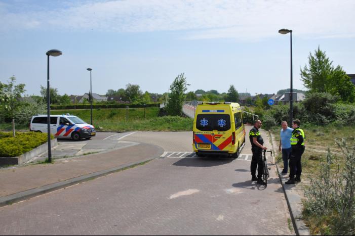 Fietser gewond na val