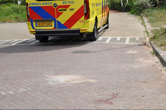 Fietser gewond na val