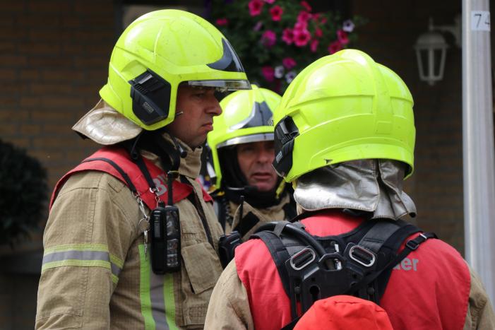 Brand op zolder van woning