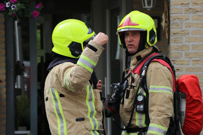 Brand op zolder van woning