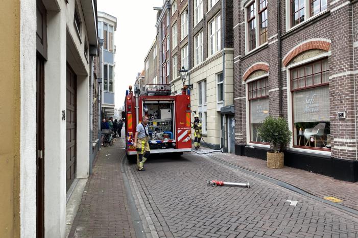 Flinke brand in woning