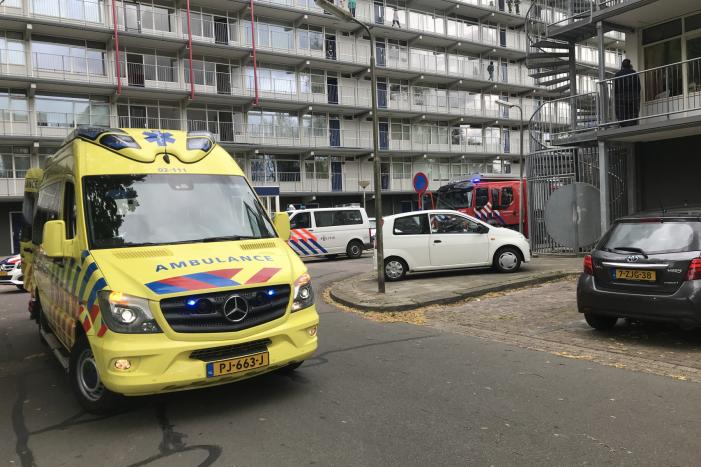 Gewonde bij koolmonoxide alarm in flatwoning