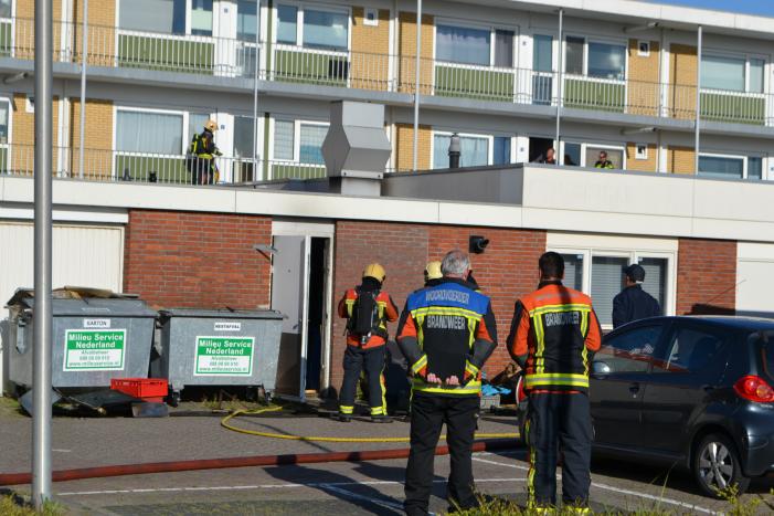 Brand in keuken van restaurant Hou Sing