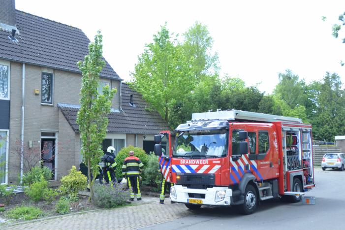 Brand in woning