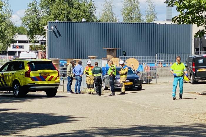 Ernstig incident in bedrijfsloods