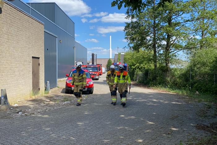 Ernstig incident in bedrijfsloods