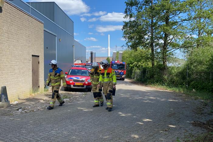 Ernstig incident in bedrijfsloods