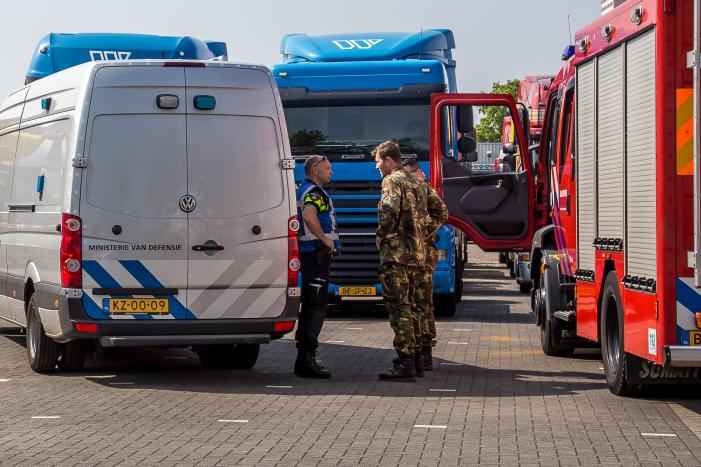 Mogelijk explosief aangetroffen