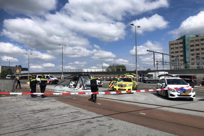 Bushok aan diggelen gereden