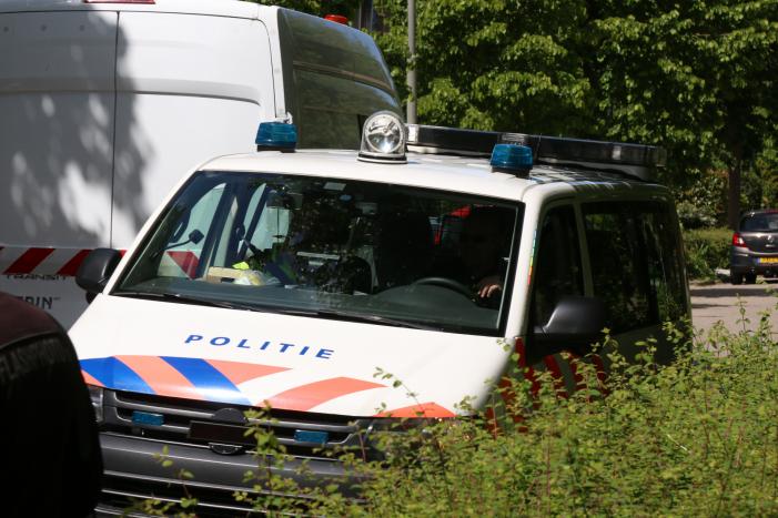 Gasleiding geraakt bij graafwerkzaamheden