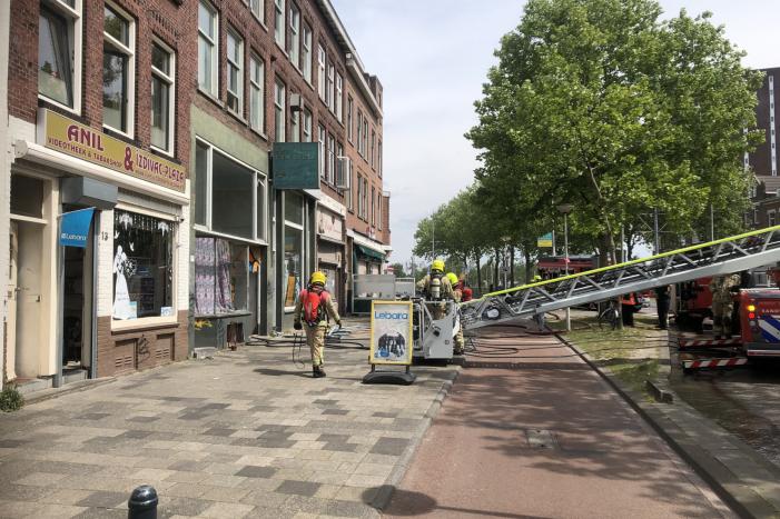 Brand in schuur overgeslagen naar woningen