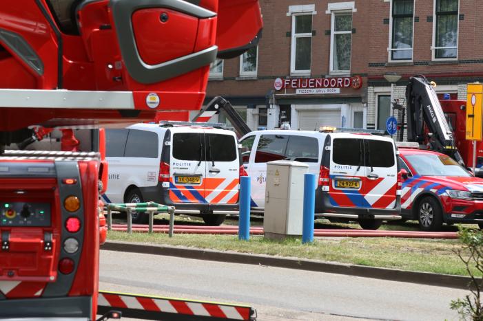 Brand in schuur overgeslagen naar woningen
