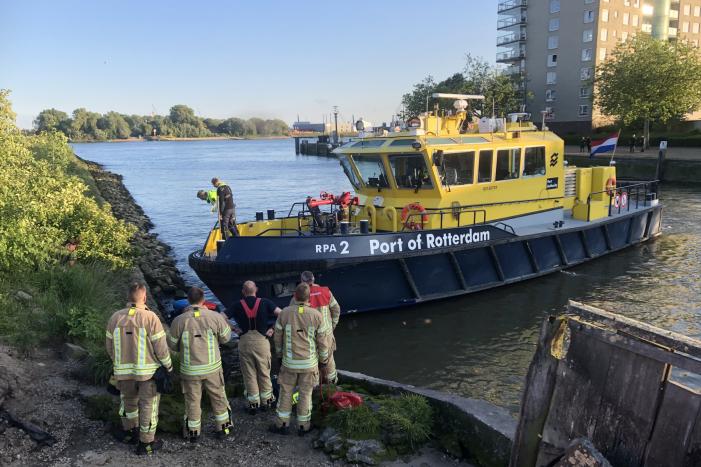 Zoekactie naar object in Voorhaven