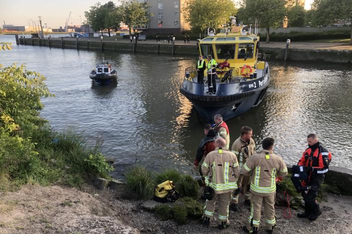 Zoekactie naar object in Voorhaven