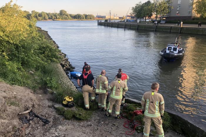 Zoekactie naar object in Voorhaven