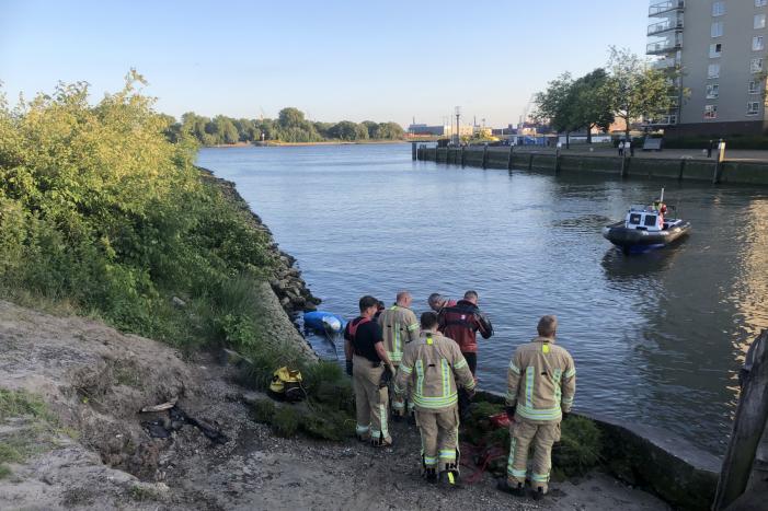 Zoekactie naar object in Voorhaven