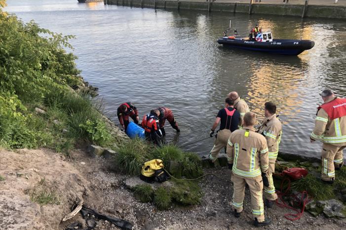 Zoekactie naar object in Voorhaven
