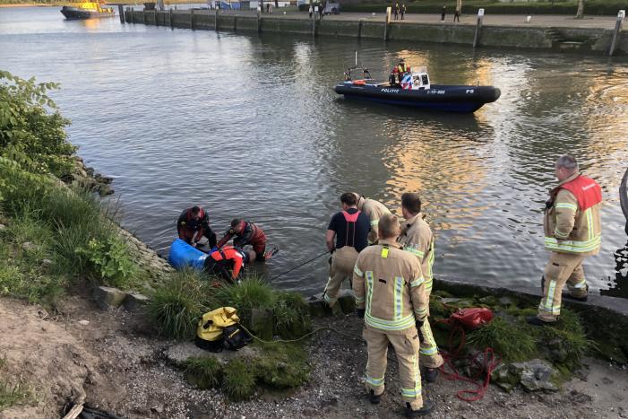 Zoekactie naar object in Voorhaven