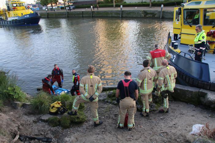Zoekactie naar object in Voorhaven