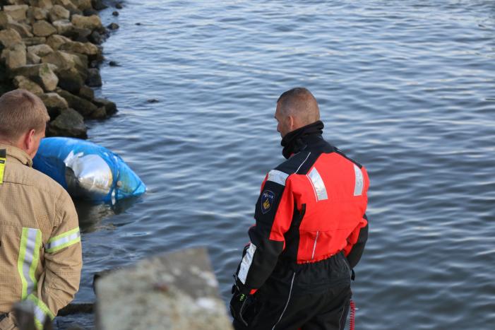 Zoekactie naar object in Voorhaven