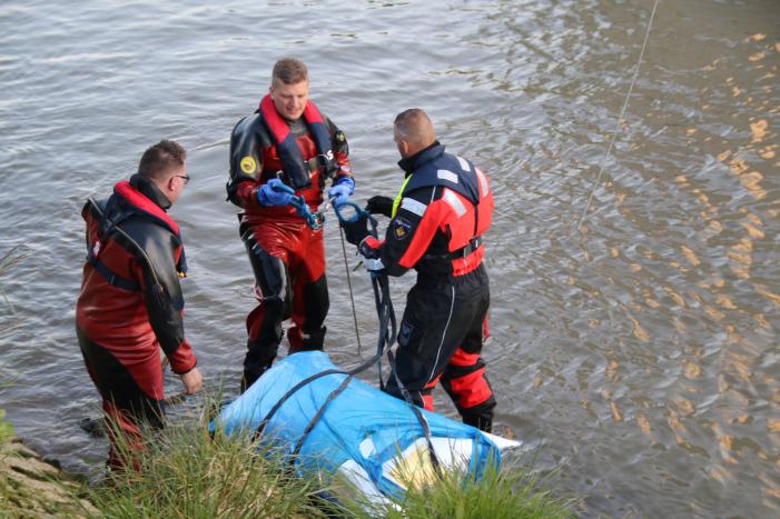 Zoekactie naar object in Voorhaven