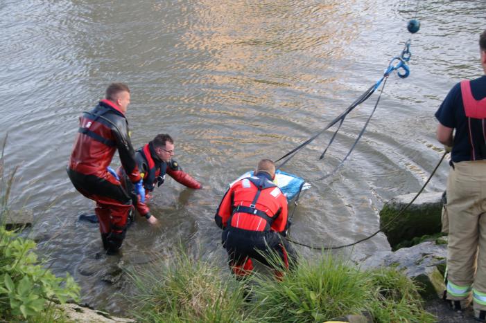 Zoekactie naar object in Voorhaven