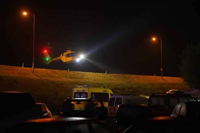 Hond overleden na brand in houten chalet