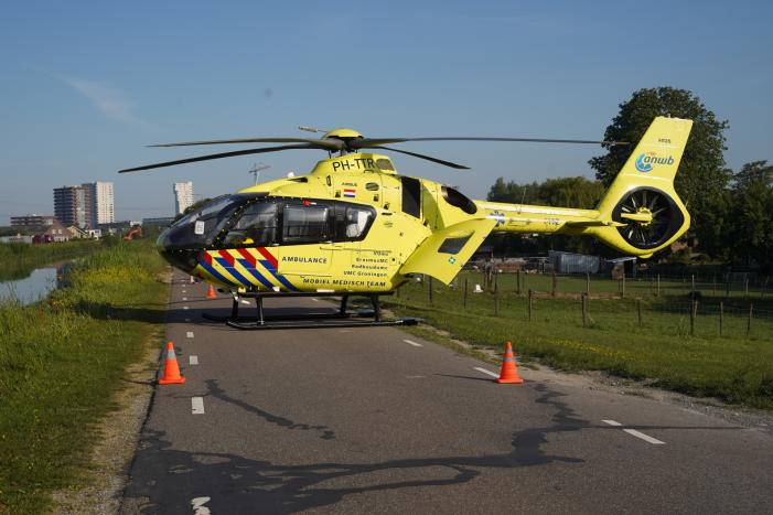 Veel bekijks bij inzet traumahelikopter